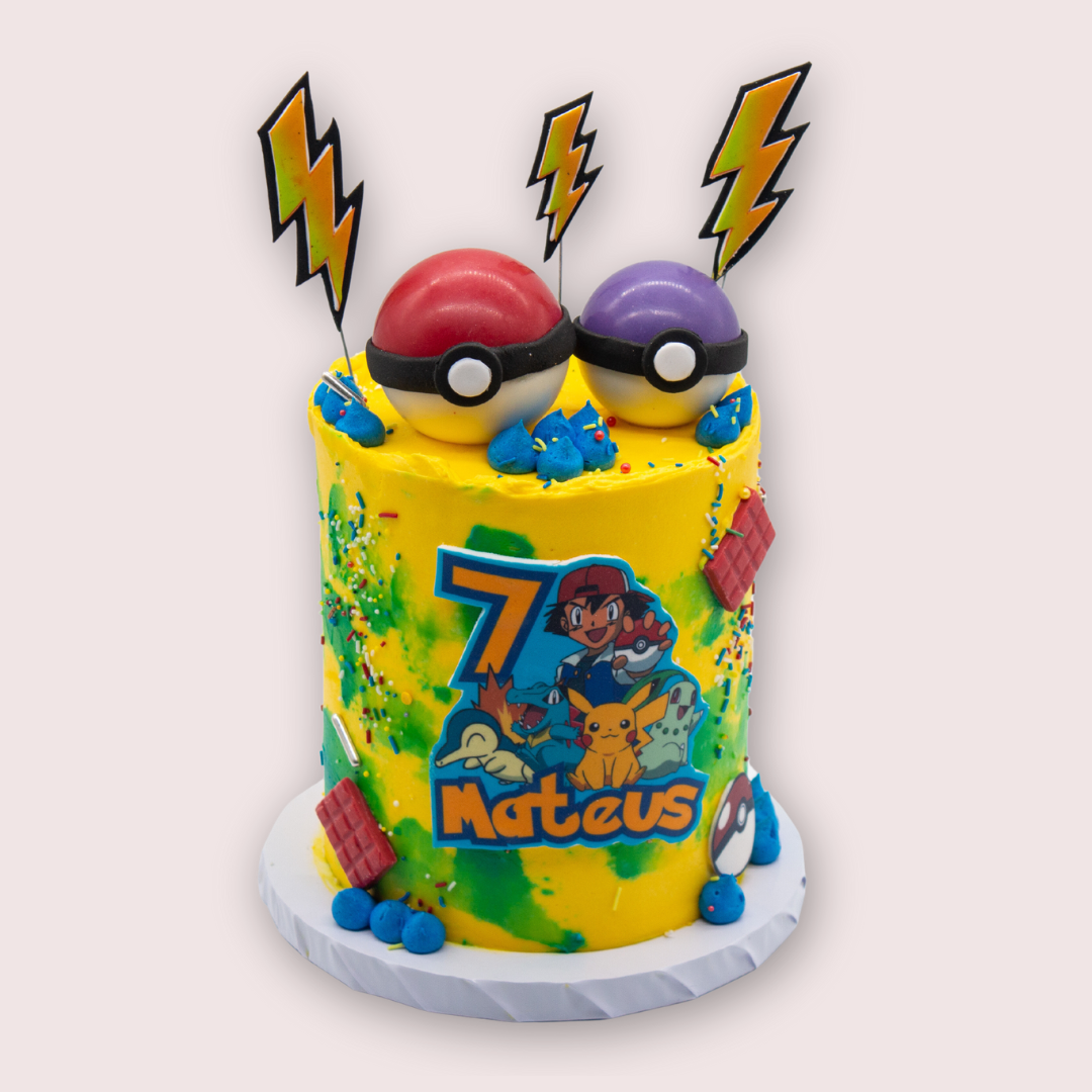 Pokemon Cake Topper edible Birthday Cupcake Decorations (12)