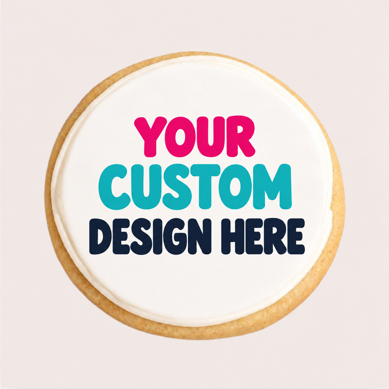 A Custom Edible Print Cookie