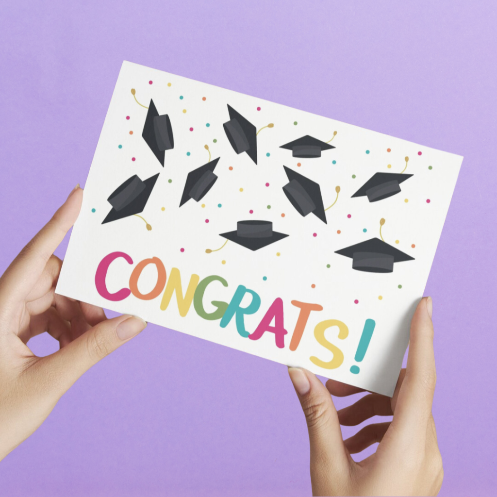 Congrats Grad Greeting Card - Tessa's Bakery