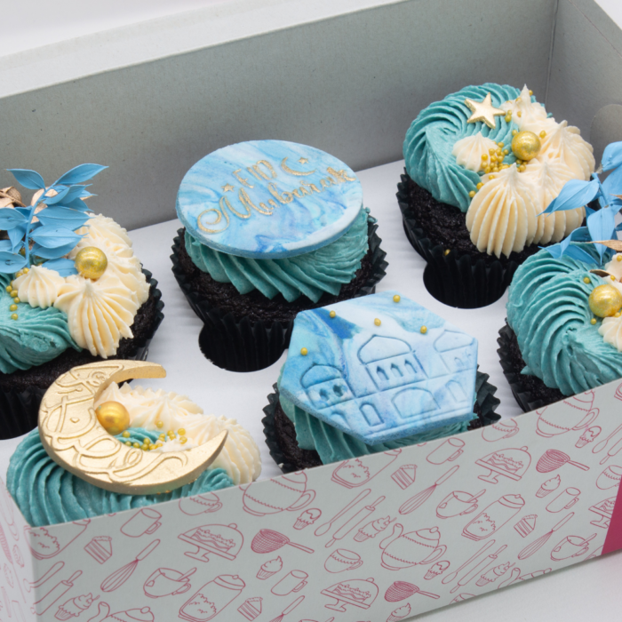 Moonlit Crescent Cupcake Box - Image 2