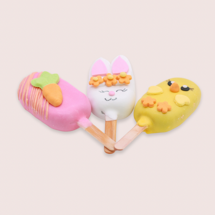 Easter Cuties Cakesicle Trio