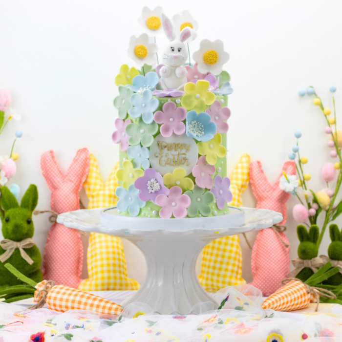 Bunny Blossom Easter Cake - Image 2