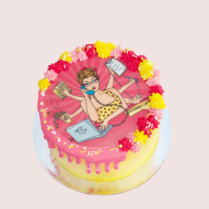 Desk Diva Cake