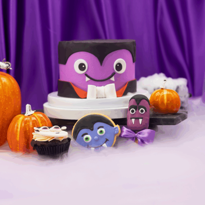 Count Sweetula Halloween Cake - Image 4