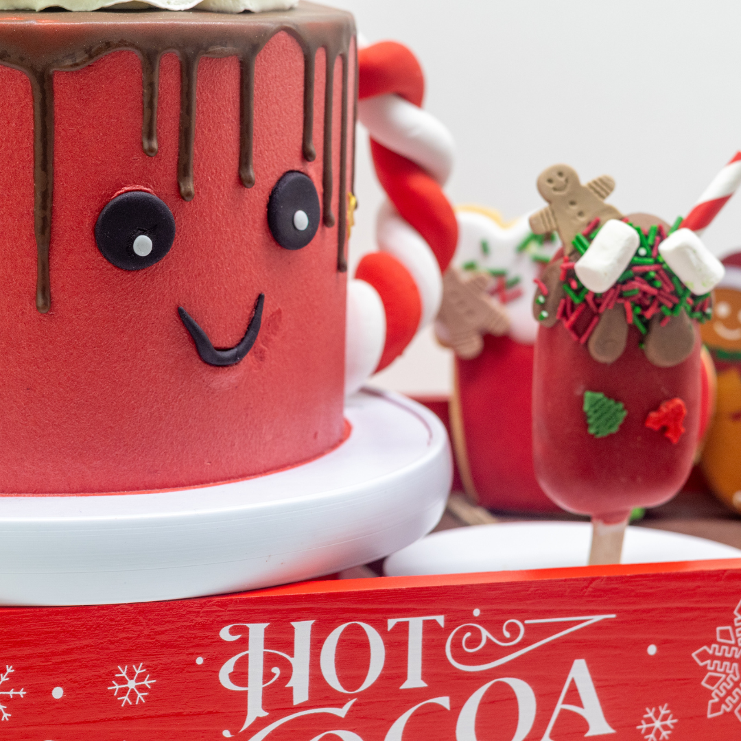 Jingles the Hot Cocoa Cake - Image 3