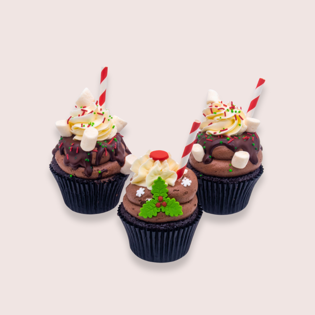 Cozy Cocoa Cupcakes