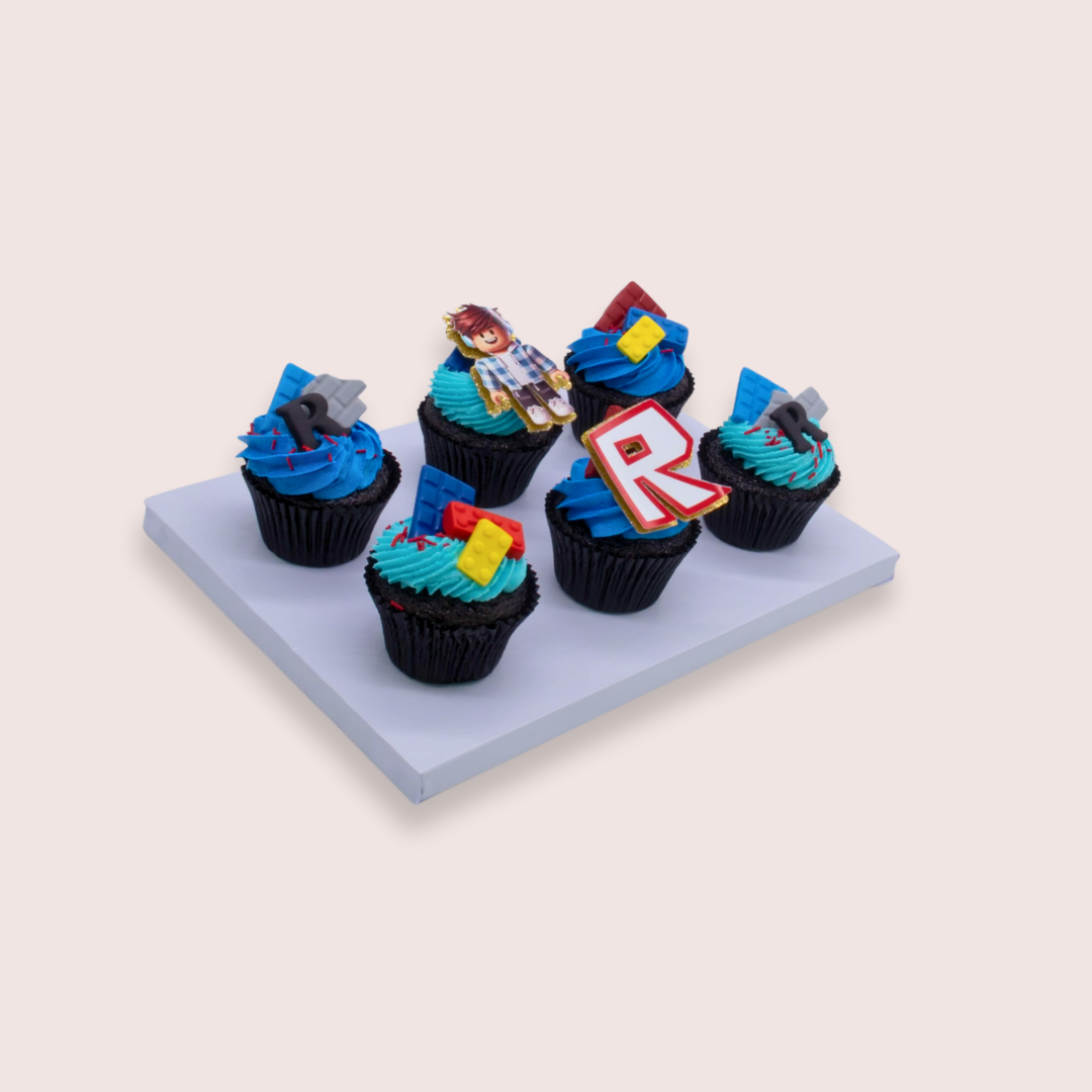 Roblox Pixel Cupcake Set