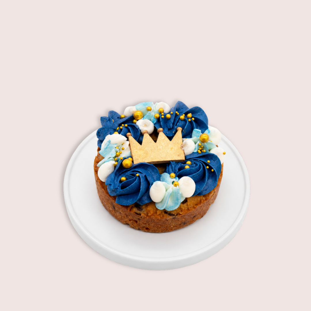Dad’s Chocolate Chip Crown Mini Cookie Cake - Image 2