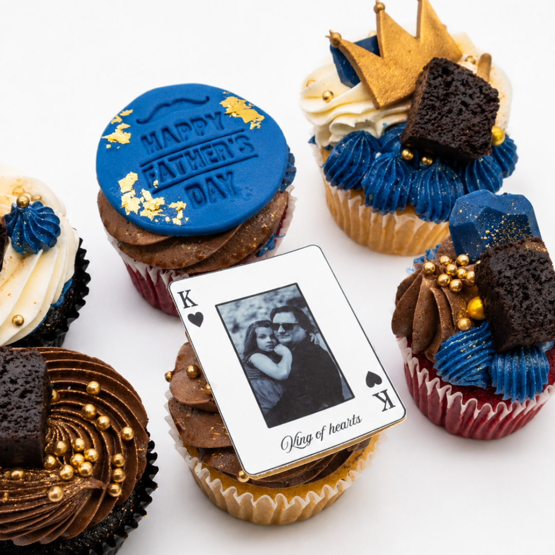 King of Hearts Father’s Day Cupcake Box - Image 2