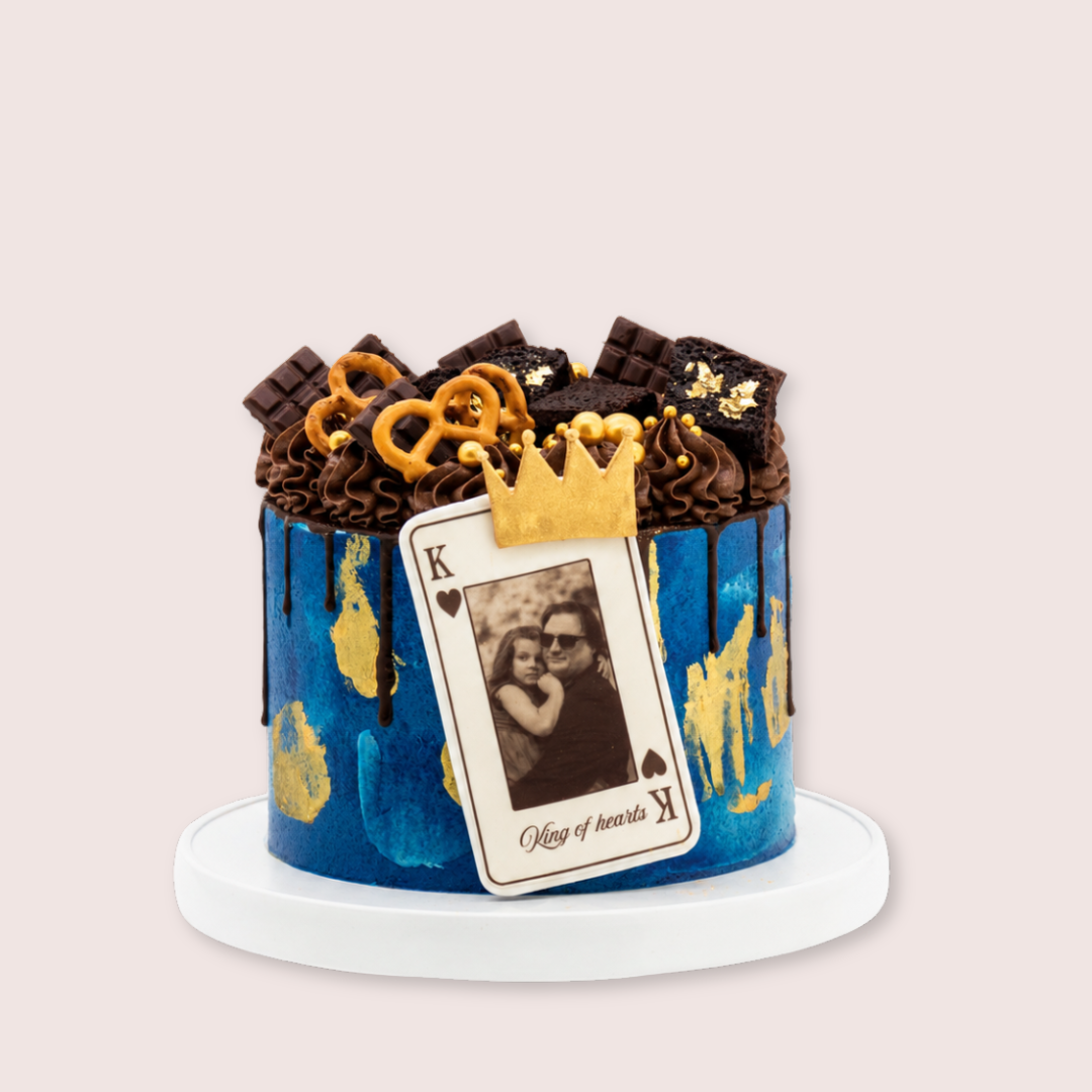 King of Hearts Father’s Day Cake