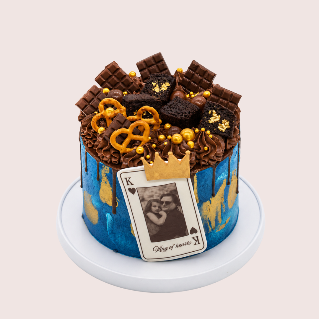 King of Hearts Father’s Day Cake - Image 2
