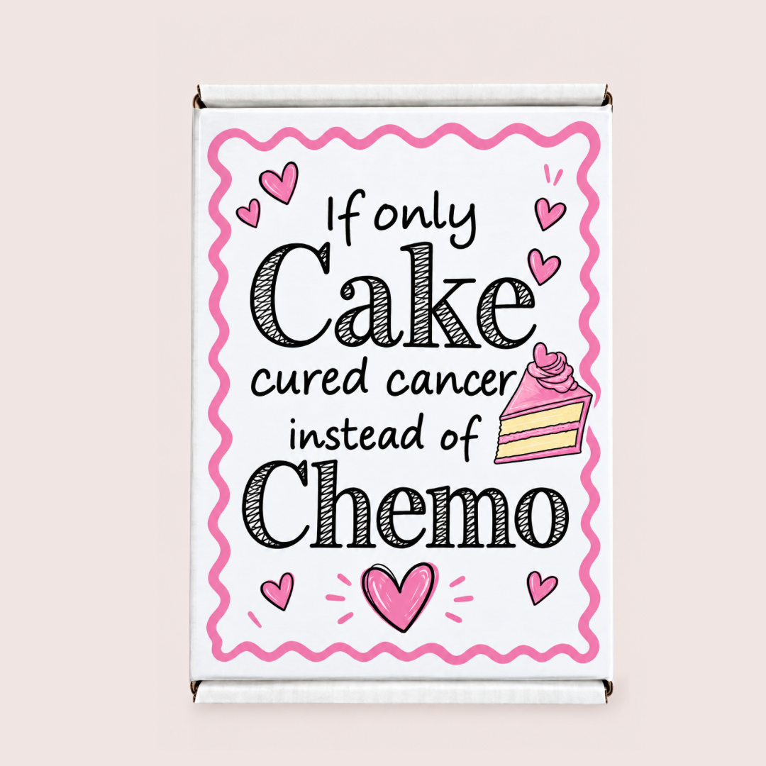 Pink Cancer Cake Card