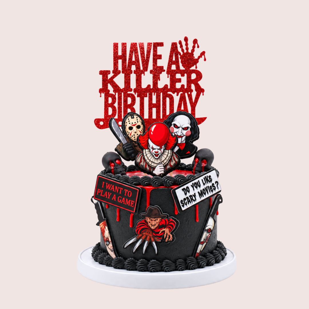 Fright Night Fun Size Cake
